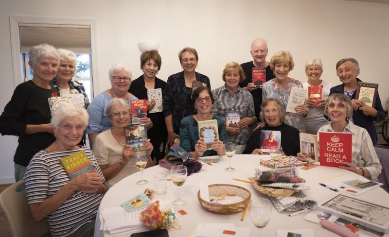 St. Peter’s Readers shown are in back (l-r) Meryl Kaegi, Erica Joyce, Denise Emery, Alicia Jones, Mary Shea, Carole Somers, Barbara Tenney, Betsy Hansot, Linda Dunham and Ruth Heeder. In front are Helen Mittnight, Roberta Lindsay, Mitzi Kratt, Aimee Wiest and Barbara Hames. Not pictured is Kathryn Harris, who took the photograph. SUBMITTED PHOTO